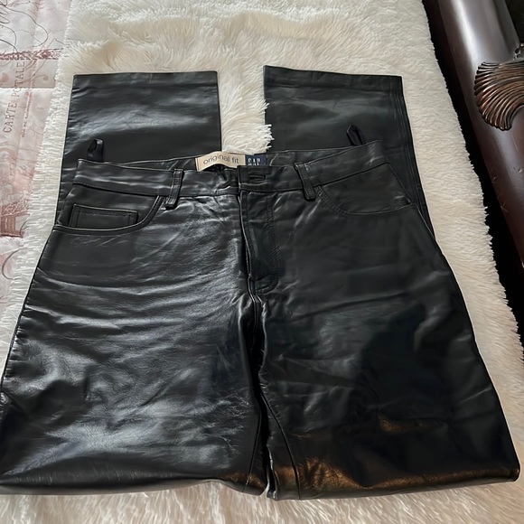 Gap leather pants - Picture 2 of 11